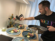 - Chriz Bauer - Private-Dining Konzept @ -The Showroom- meet the cook by "Fashion on a Plate" (©Fopto: Martin Schmitz)